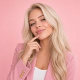 Brittany raising one eyebrow